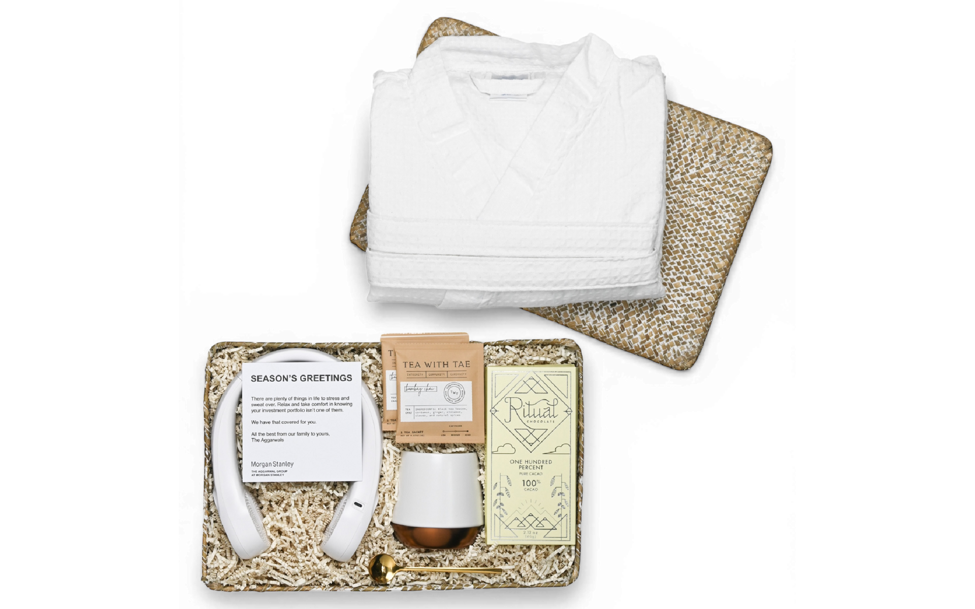 Spa gift basket